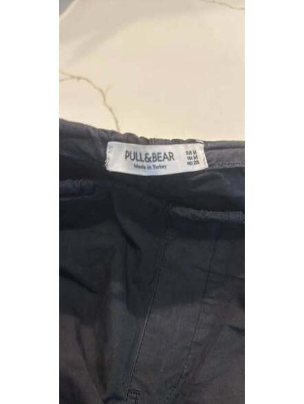 Pull&Bear Black Cargo Pants